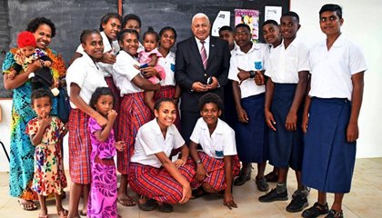 PM Bainimarama Speaks On Development at Naitasiri Provincial Council Meeting